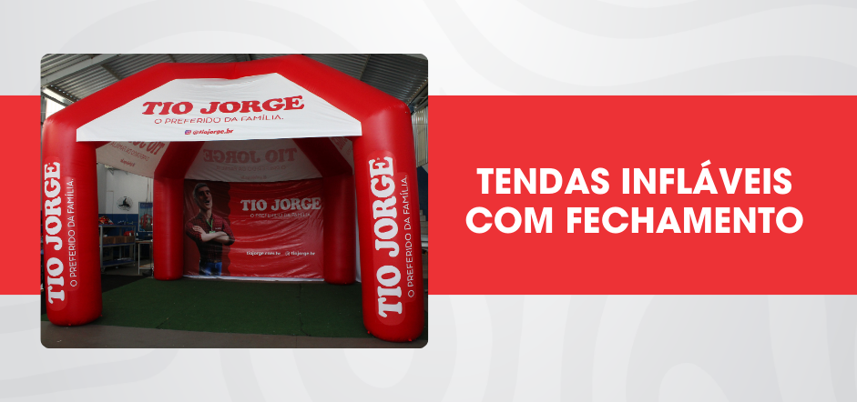 Tendas Infláveis com fechamento